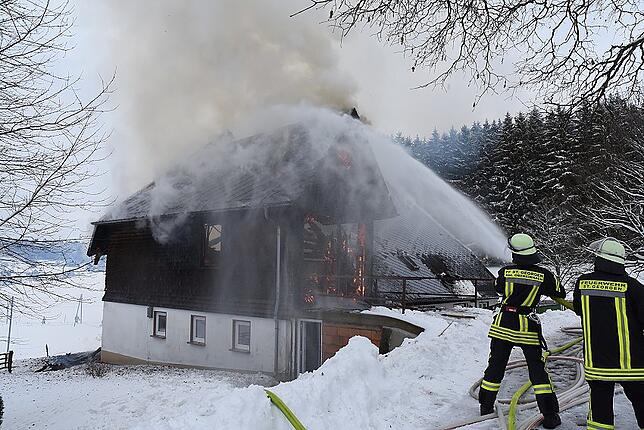 Bild 29: Bilder vom Großeinsatz der Feuerwehr