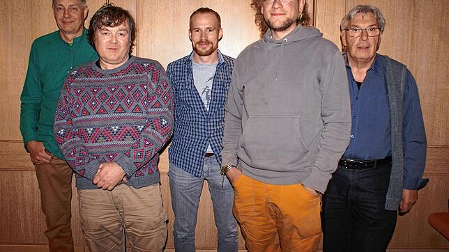 Das neue Vorstandsteam der Nabu Görwihl (von links): Armin Star, Guido Kneib, Robin Wegner, Moritz Heinicke und Rudi Apel. Auf dem Bild ...