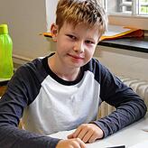 Schüler Alexander Turnwald, 10 Jahre, GSS: &bdquo;Die Lehrer hier sind sehr geduldig und nett.&ldquo;