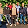 Michael Bebic, Alexander Hofer, Thomas Fessel, Janine Steiner, Axel Politz, Reinhard Pröll und Markus Hilbich (v. l. n. r.) wollen für ...