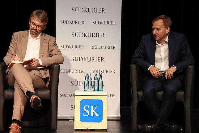Bild 11: Bilder von der SÜDKURIER-Wahlarena zur OB-Wahl in Waldshut-Tiengen