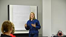 Carmen Maiwald referierte bei der St. Georgener Nachhaltigkeitswoche über die Gefahren von Fast Fashion für Mensch und Umwelt. Foto: ...