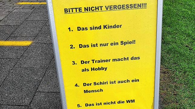 Wenn sich doch nur alle an diese Worte halten würden. Doch Wochenende für Wochenende kommt es zu unschönen Szenen &ndash; auch in ...