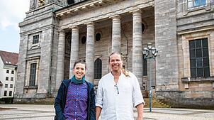 Martina Herzog und Reinhard Steiner fragen nach der Liebe. Und irgendwie haben sie ihre Liebe auch zu St. Blasien entdeckt. Foto: ...