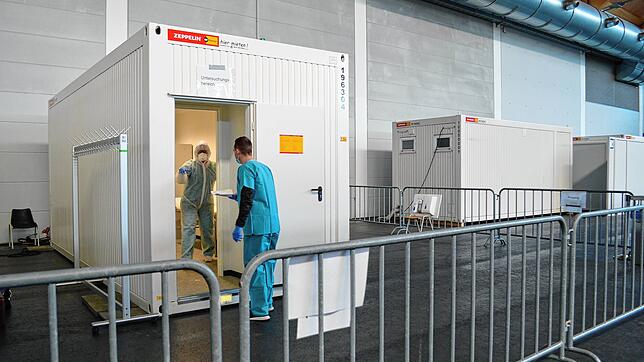 Die Fieberambulanz an der Messe Friedrichshafen stellt ab Juli ihren Betrieb ein.