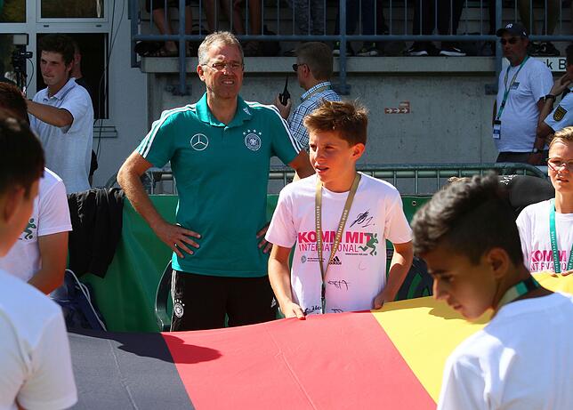 Bild 4: Bilderbogen vom 2:2 zwischen Deutschland U17 und Italien U17