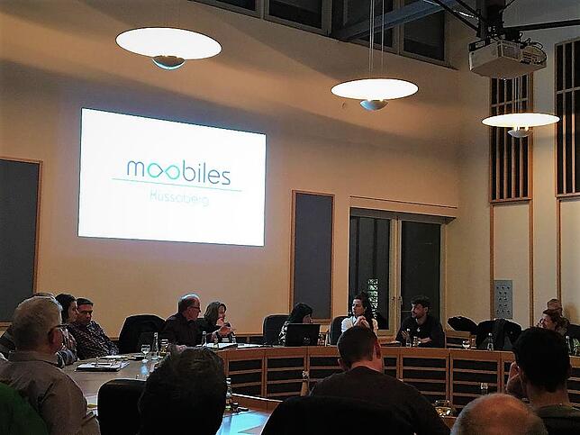 Im Rahmen der öffentlichen Gemeinderatsitzung informierte die neue Initiative &bdquo;moobiles Küssaberg&ldquo; über den aktuellen Stand ...