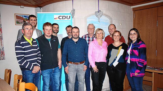 Die CDU-Kandidaten für den Gemeinderat Stühlingen (von links): Uwe Kredig, Christian Tolomeo, Johannes Büche, Nico Reinger, Rüdiger ...