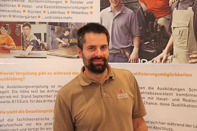 Roland Dreher, 38, Schreiner aus Salem