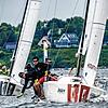 Starke Leistung: Die Crew des Bodensee-Yacht-Club Überlingen gewann der ersten Spieltag der 2. Segelbundesliga.