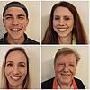 Alte und ganz neue Gesichter treten für die Fraktion FWV-ÜfA an, von links oben: Simon Hack, Alina Buser, Christian Sellerbeck. Von ...