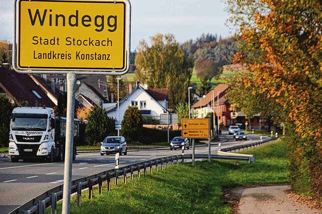 Auch für Windegg würden diese Planspiele Entlastung bringen, denn zur Überlegung gehört auch, die Bundesstraße 14 &ndash; hier im Bild ...