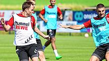 Noch wird auf dem Sportplatz in Aasen trainiert. Doch am Freitag kommen die Bundesligaspieler des 1. FC Köln zu einem Testspiel ins ...
