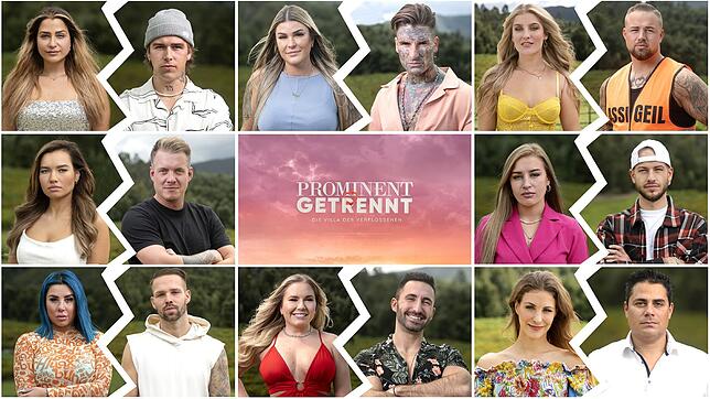 Wir stellen Ihnen die Kandidaten in der 2. Staffel von "Prominent getrennt" vor.