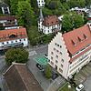 Das historische Postgebäude (rechts) hörte 2023 auf, als Post zu fungieren. Die Post-Partnerfiliale im Nahkauf im Gebäude auf der ...