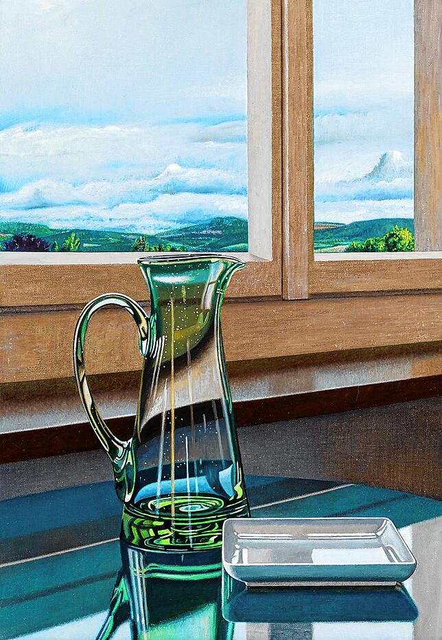 Ein Stillleben mit Wasserkrug.