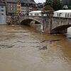 Tagelanger Regen sorgte Ende August für eine kurze Hochwasserphase &ndash; wie hier in Laufenburg am vergangenen Dienstag.