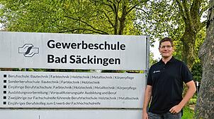 Matthias Krauß hat als Abteilungsleiter an der Gewerbeschule einen Job als Lehrer, Organisator, Helfer und Entwickler übernommen. Foto: ...