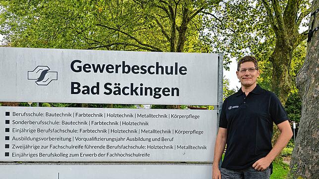 Matthias Krauß hat als Abteilungsleiter an der Gewerbeschule einen Job als Lehrer, Organisator, Helfer und Entwickler übernommen. Foto: ...
