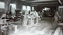 1988: So sah es vor 32 Jahren im Werkstättle aus. Damals noch in Räumen der Maschinenfabrik Karo an der Neidlingstraße. In den ...