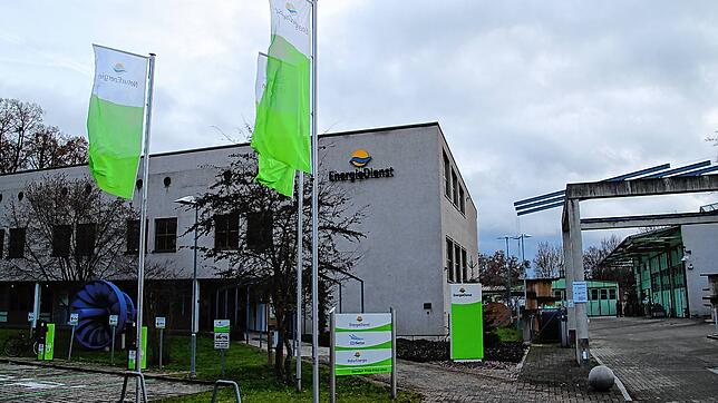 Das Bestandsgebäude von ED Netze in der Prinz-Fritzi-Allee. Hier soll ein Neubau für das Altenheim St. Michael entstehen.