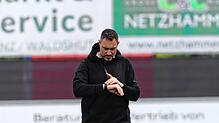 Der Rielasinger Trainer Aurelio Baratta sah zwei unterschiedliche Halbzeiten und musste sich mit einem Unentschieden gegen den SV ...