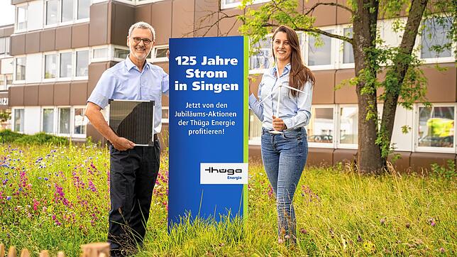 Mit einem Jubiläums-Bonus für Regionalstrom sowie einem Gewinnspiel erinnert die Thüga Energie an das 125-jährige Bestehen der ...