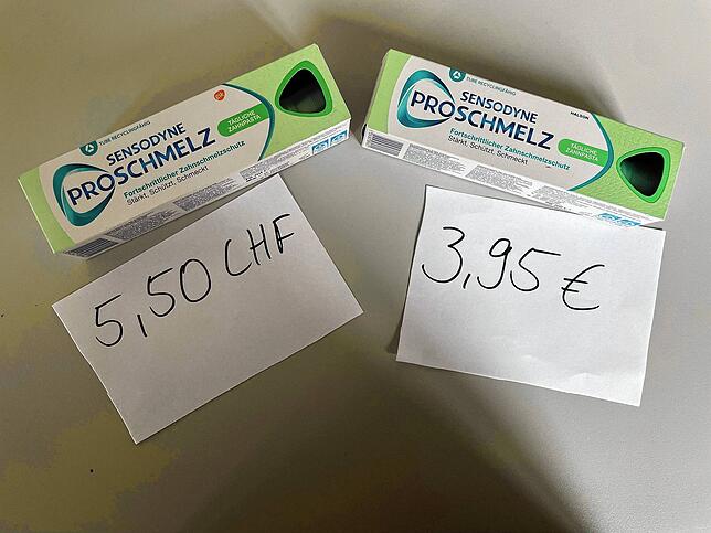 Preisvergleich Zahnpaste März 2023