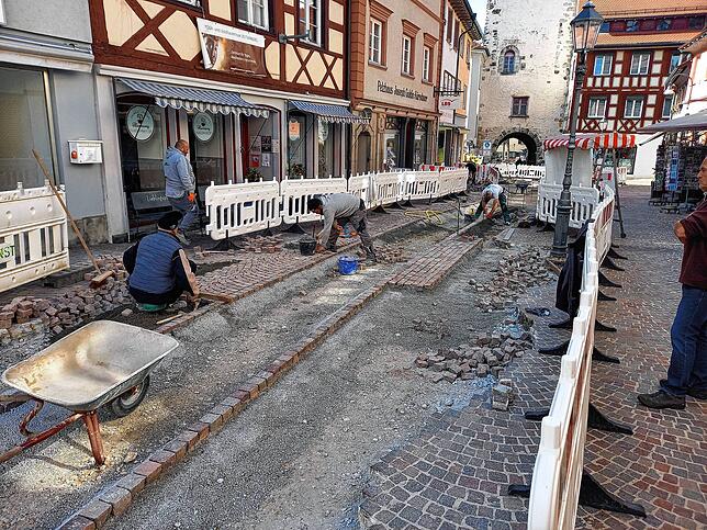So heftig wird es diesmal nicht werden: Während der Pflastersanierung musste die Marktstraße im Frühjahr und Vorsommer nahezu komplett ...