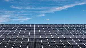 Auf einem Solarpark in Ahorn haben sich Diebe zu schaffen gemacht. (Symbolbild)