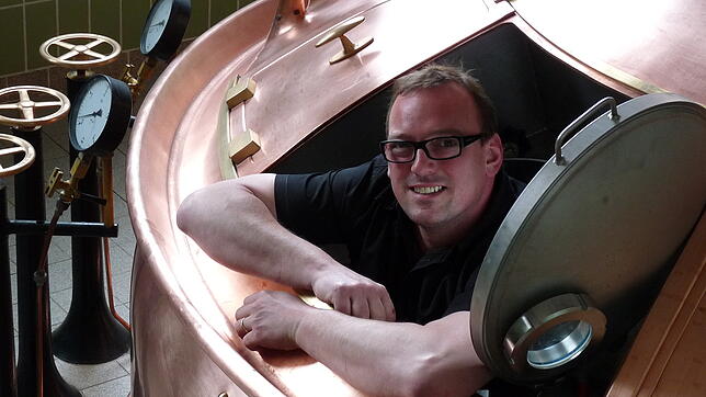 Dirk Höchsmann arbeitet seit fast 20 Jahren in der Brauerei Ruppaner in Konstanz.