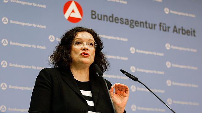 Die Chefin der Bundesagentur für Arbeit, Andrea Nahles, hat sich nun zur Bürgergeld-Debatte geäußert.