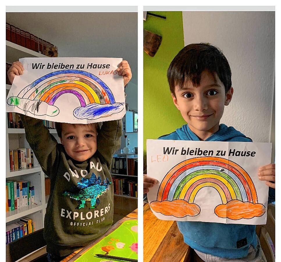 Konstanz So viele Regenbogen hängen an den Fenstern in Konstanz So viele Regenbogen hängen an den Fenstern in