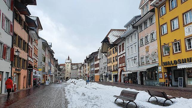In der Kaiserstraße in Waldshut gilt ab sofort ein Alkoholverbot.