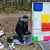 Auf viel Zustimmung und Freude stoßen die Verteilerkasten-Kunstwerke des Graffiti-Künstler von Jochen Laufer.