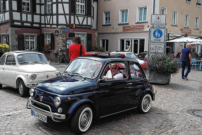 Bild 18: Bilder vom Treffen der Vespa-Freunde und Fiat-500-Liebhaber bei der Italienischen Woche in Markdorf