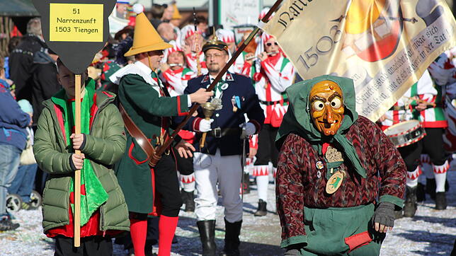 Bild : Strahlendes Wetter und glückselige Narren in Ühlingen. Wir haben alle Bilder (2)