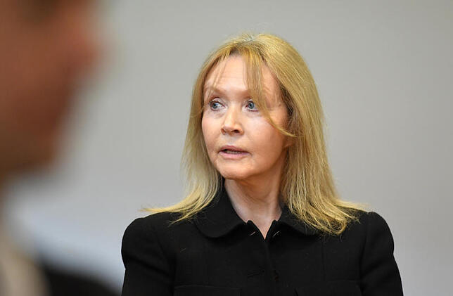 Sie kam mit einer Geldbuße davon: Christa Schlecker, die Frau von Anton Schlecker.