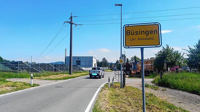Bild : Tempo 30 wird es erstmal nicht geben: Wie der Verkehr in Büsingen dennoch verlangsamt werden soll