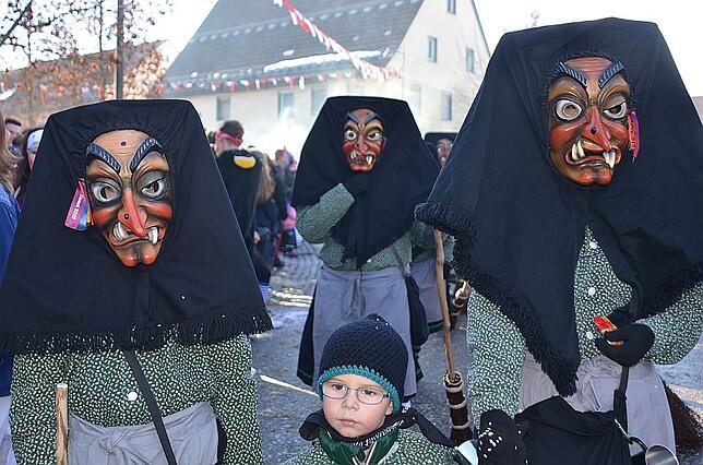 Bild 21: Bilder vom Narrenumzug in Weigheim 2019