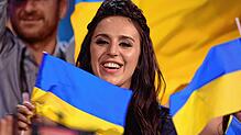Jamala vertrat die Ukraine mit &ldquo;1944&bdquo; während des großen Finales des 61. jährlichen Eurovision Song Contest in Stockholm. ...