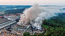 Luftaufnahme vom Großbrand in Gammertingen &ndash; Wie schwer wurden Mensch und Natur geschädigt?