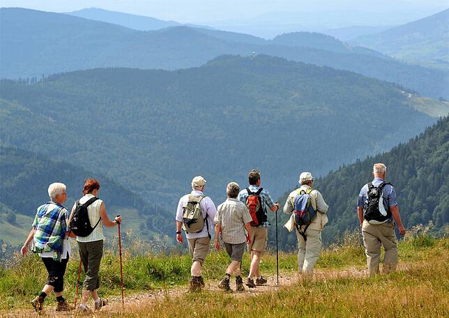 Wandern im Schwarzwald &ndash; das ist mittlerweile auch mit GPS, App und digitaler Wanderkarte möglich.