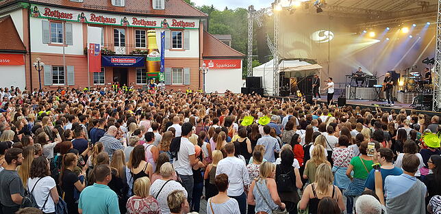 Bild 6: Bilder vom Konzert von Nico Santos im Rahmen der SommerSinnfonie