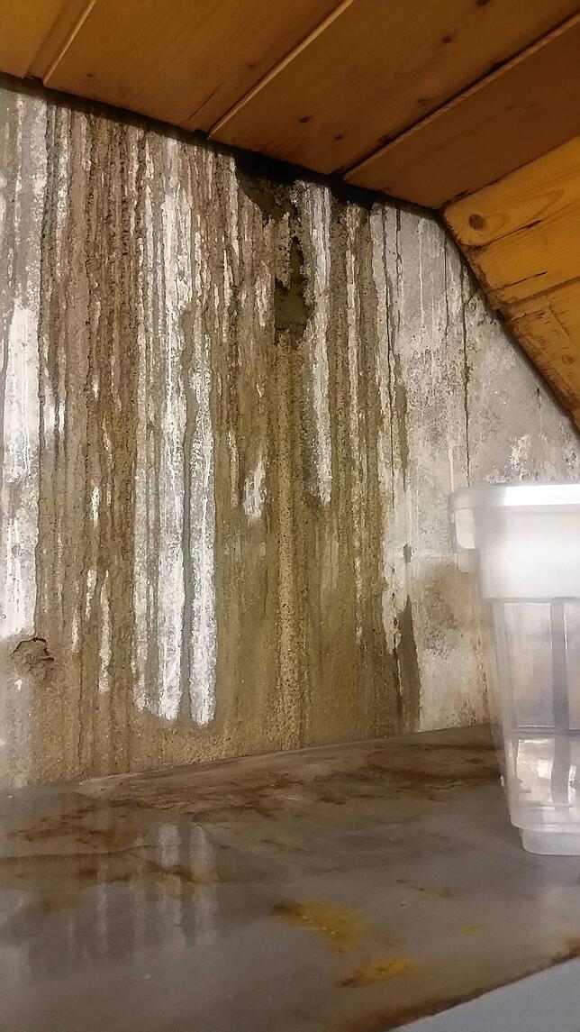 Im Dachgeschoss des Erzinger Rathauses wurde ein großer Wasserschaden entdeckt.
