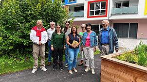 Macher der Aktionen (von links): Karl Lotz (Reparatur-Café), Reinhard Lindenhahn (Freundeskreis Stadtbibliothek), Sarah Hildebrand (Kur ...