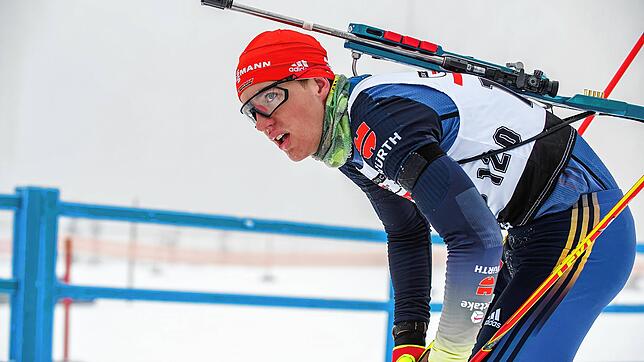 WM in Kasachstan fest im Blick: Biathlet Fabian Kaskel (SC Todtnau) aus Bad Säckingen darf nach seinen Leistungen beim Junior Cup in ...