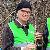 Günter Vollmer ist Vorsitzender der BUND-Gruppe Uhldingen und koordiniert die Amphibien-Einsätze.