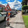 Lange Staus auf der B33 bei Oberteuringen-Neuhaus sind zurzeit an der Tagesordnung. Dort wurde eine Wanderbaustelle eingerichtet.