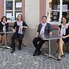 Sprache: Freuen sich auf die Eröffnung vom Sprachpanorama in Laufenburg: Annette Meyer, Vizepräsidentin Judith Wiese, Präsidentin ...